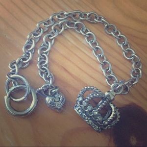 Crown gem bracelet